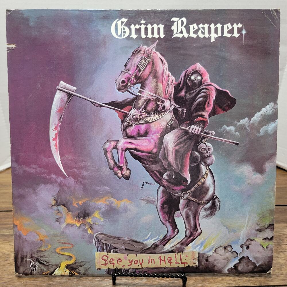 VINTAGE VINYL Grim Reaper - See You In Hell (1984)
